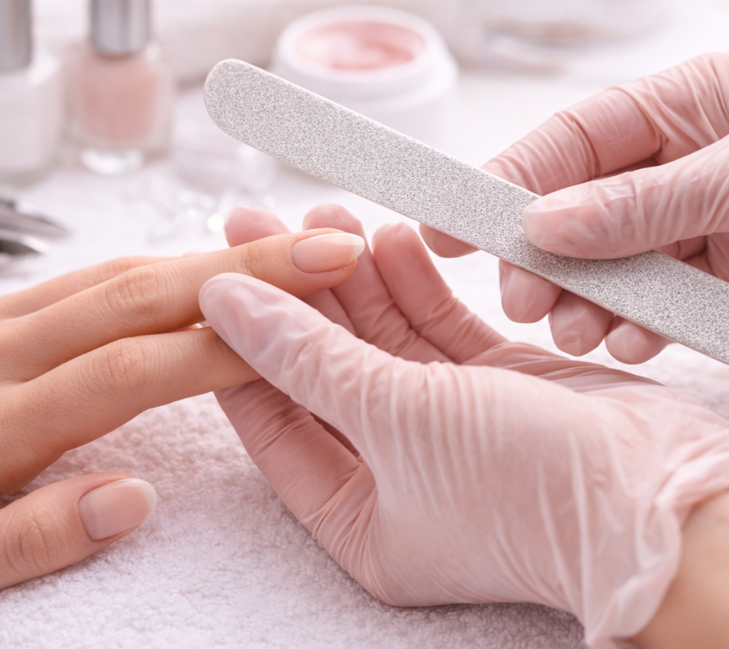 come eseguir euna ricostruzione unghie